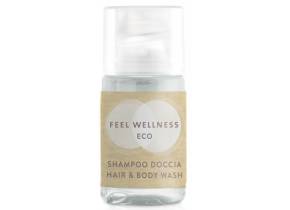 WEB_213600023.jpg FLACONE SHAMPOO-DOCCIA "FEEL WELLNESS ECO" ML. 20 - immagine 1