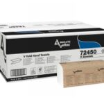 ASCIUGAMANI PIEGATI "V" ABSOLUTE 21,5X21 2 VELI