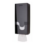 DISPENSER MEGAMINI NERO IGIENICA PIEGATA