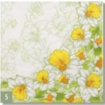 TOVAGLIOLO TNT 40X40 3 VELI NARCISO