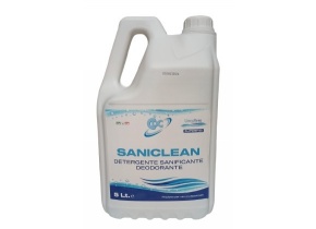 WEB_287100052.jpg SANICLEAN DETERGENTE SANIFICANTE DEODORANTE LINEAVERA LT. 5 - immagine 1