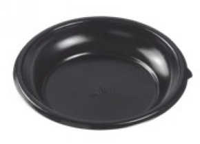 WEB_317800025.jpg PIATTO GALAXIE TONDO NERO LAMINATO Ø 132 MM - immagine 1