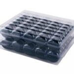 SCATOLA PER 70 MACARON CON 2 SUPPORTI