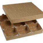 SCATOLA MODULO KRAFT 360X360 MM CON FONDO CARTONE