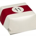 SCATOLA PER HAMBURGER BILIARDO 140X140X70 MM