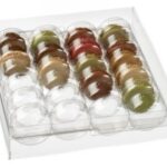 SUPPORTO TRASPARENTE PER 24 MACARON