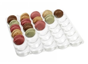 WEB_317800272.jpg SUPPORTO TRASPARENTE PER 35 MACARON - immagine 1