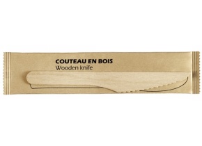 WEB_317800319.jpg COLTELLO LEGNO 165 MM CONFEZIONATO - immagine 1