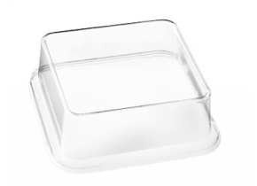 WEB_317800451.jpg COUVERCLE TRANSPARENT POUR ASSIETTE KANOPÉE 100X100X20 MM - immagine 1