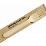 FOURCHETTE EN BOIS 160 MM EMBALLÉE