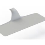 ALZATA PER PASTICCERIA PALET RETTANGOLARE 130X45 MM