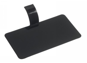 WEB_317800695.jpg ALZATA PER PASTICCERIA PALET RETTANGOLARE NERA 100X55 MM - immagine 1