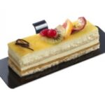 PALETTA PER PASTICCERIA RETTANGOLARE NERA 130X45 MM