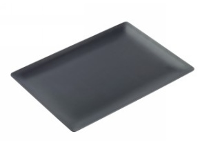 WEB_317801126.jpg VASSOIO FLUID PP ANTRACITE 390X290 MM - LISCIO - immagine 1