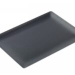 VASSOIO FLUID PP ANTRACITE 390X290 MM - LISCIO