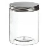 BARATTOLO TORNILLO PET CON COPERCHIO ALLUMINO 570 ML