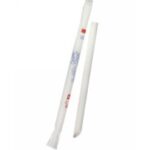 CANNUCCIA CARTA RIGIDA BUBBLE COCORICO STRAW 205MM Ø13MM