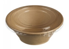WEB_317801371.jpg INSALATIERA CONICA 1300ML ECOKRAFT +COPERCHIO PET - immagine 1