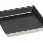 PIATTO QUARTZ POLPA CANNA LAMANIATA 110X110 MM NERA