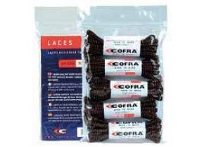 WEB_ACC047.jpg LACCI BOW NERO/COGNAC PAIA 5 CM.130 - immagine 1