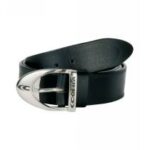 CINTURA STREET MARRONE O NERO TG. DA 105 A 150 CM.