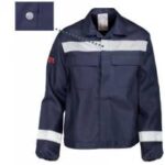 GIUBBA MULTINORMA BLU CON BANDA TG. XS-3XL