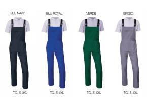 WEB_MW60G.jpg SALOPETTE GABARDINE ROBERTA VARI COLORI TG.S-3XL - immagine 1