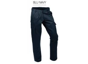 WEB_MW63FB.jpg PANTALONE MULTITASCHE FELPATO BLU NAVY TG. XS-3XL - immagine 1