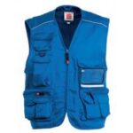 GILET POCKET MULTITASCHE VARI COLORI TG. S-5XL
