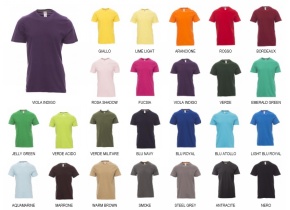 WEB_SUNSET.jpg T-SHIRT SUNSET MANICA CORTA VARI COLORI TG. XS-5XL - immagine 1