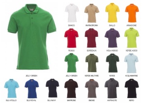 WEB_VENICE.jpg POLO VENICE PIQUET A MANICA CORTA VARI COLORI TG. XS-5XL - immagine 1