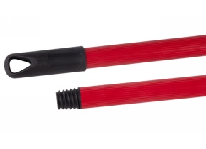WEB_018012091.jpg MANICO SCOPE METALLO LACCATO ROSSO CM. 130 - immagine 1