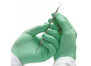 WEB_043300044.jpg GUANTI NITRILE VERDE PALMPRO 670 TG. S - 6/6,5 - immagine 1