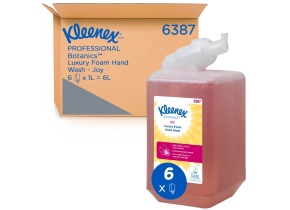 WEB_046700164.jpg SAPONE KLEENEX JOY BOTANICI MANI SCHIUMA LT. 1 - 6387 - immagine 1