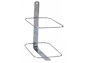 WEB_047100004.jpg SUPPORTO ACCIAIO CROMATO 9917 X TANICHE LT. 5 SPECIALI - immagine 1