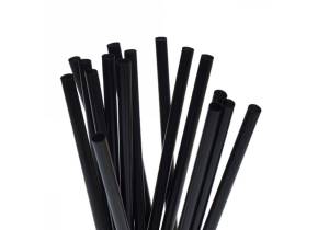 WEB_057400031.jpg CANNUCCE NERE RIGIDE PLA 8X150 MM - immagine 1