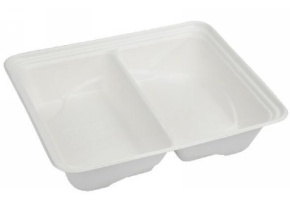 WEB_057401092.jpg VASSOIO 2 SCOMP.POLP.CELL.1050MLX2 BIANCO 250X300X75H MM - immagine 1
