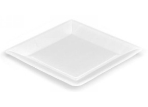 WEB_057401207.jpg PIATTO QUADR.CART.BIANCO 18X18CM N/LAMINATO BIANCO 18X18CM - immagine 1