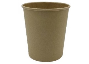 WEB_057401365.jpg CONTENIT.CART.KRAFT 32OZ LAMIN.PE.337G+15PE Ø118*131H* Ø93MM - immagine 1