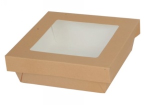 WEB_057401381.jpg CONTENIT.QUADR.KRAFT C/COPERC.FIN.PET KRAFT 11,5X11,5X4CM - immagine 1