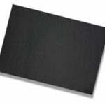 FOGLI RETTANGOLARI ANTIGRASSO NERO 20X13 CM