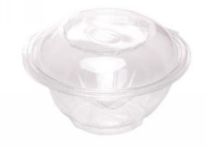 WEB_057401740.jpg VASCHETTE ROTONDE PET C/COPERC.INCERN.REMOV.TRASP.160 H 75 - immagine 1