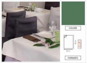 WEB_063701303.jpg TOVAGLIOLO AIRLAID MINOTTO P/4 DECORATO 20X40 VERDE - immagine 1
