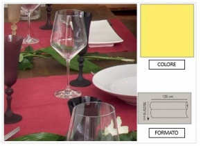 WEB_063701372.jpg RUNNER PP FIESTA 50X120 GIALLO - immagine 1