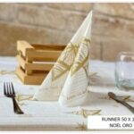 RUNNER NOEL 50X120 CM ORO