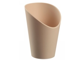 WEB_317801292.jpg VASCHETTA PER PATATINE FRITTE LOOP PP BEIGE CHIARO Ø82 MM - immagine 1