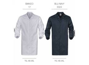WEB_MW99MB.jpg CAMICE MASSAUA 290 GR.M.Q. BLU-BIANCO TG. S-3XL - immagine 1