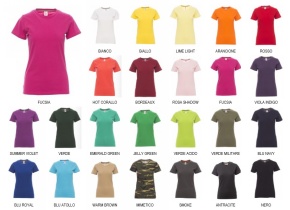 WEB_SUNSET_LADY.jpg T-SHIRT SUNSET LADY DONNA MANICA CORTA COLORATA TG. XS-2XL - immagine 1