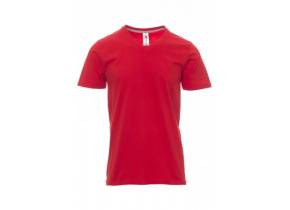 WEB_V-NECK.jpg T-SHIRT V-NECK MANICA CORTA COLLO A V VARI COLORI TG.XS-5XL - immagine 1