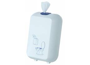 WEB_050600049.jpg DISTRIBUTORE SALVIETTE IGIENIZZANTIX COPRI WC BIANCO - 68901 - immagine 1